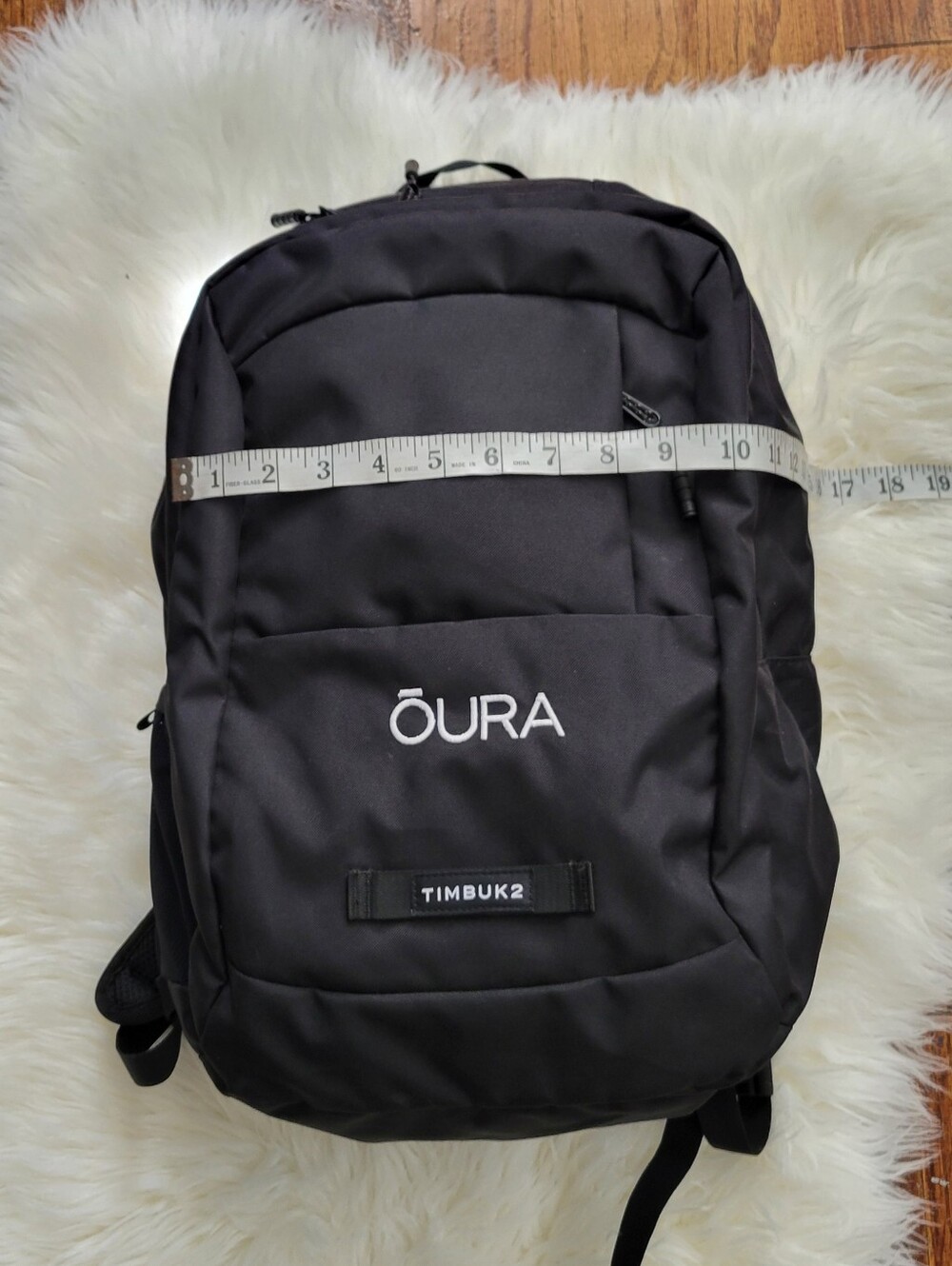Timbuk2 ŌURA Black Men's Backpack with Front Logo - Picture 6 of 10